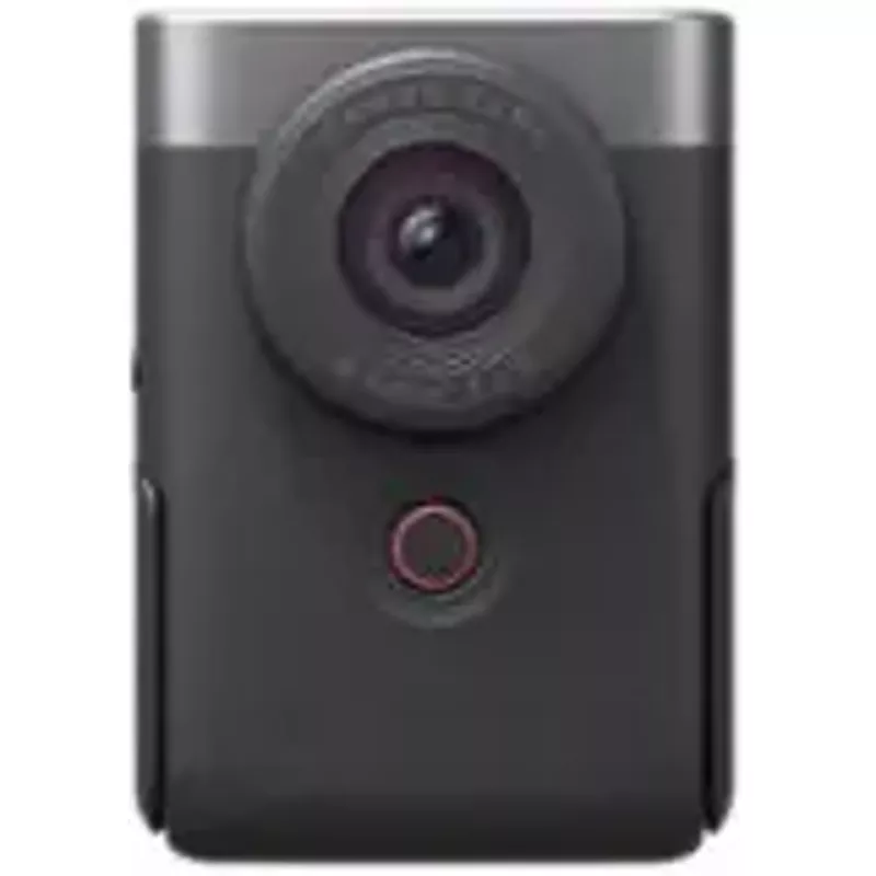 Canon - PowerShot V10 4K Video 20.9-Megapixel Digital Camera for Vloggers and Content Creators - Silver