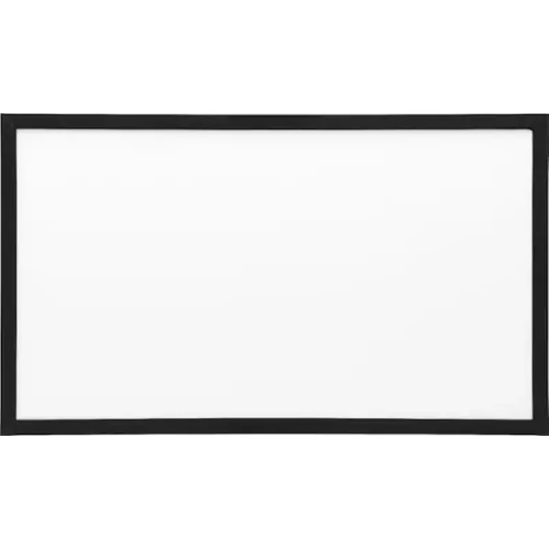 Insignia™ - 100" Home Theater Fixed Wall Projector Screen - White