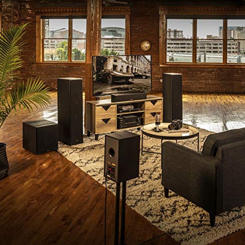Klipsch R-620F Floorstanding Speaker with Tractrix Horn Technology | Live Concert-Going Experience in Your Living Room