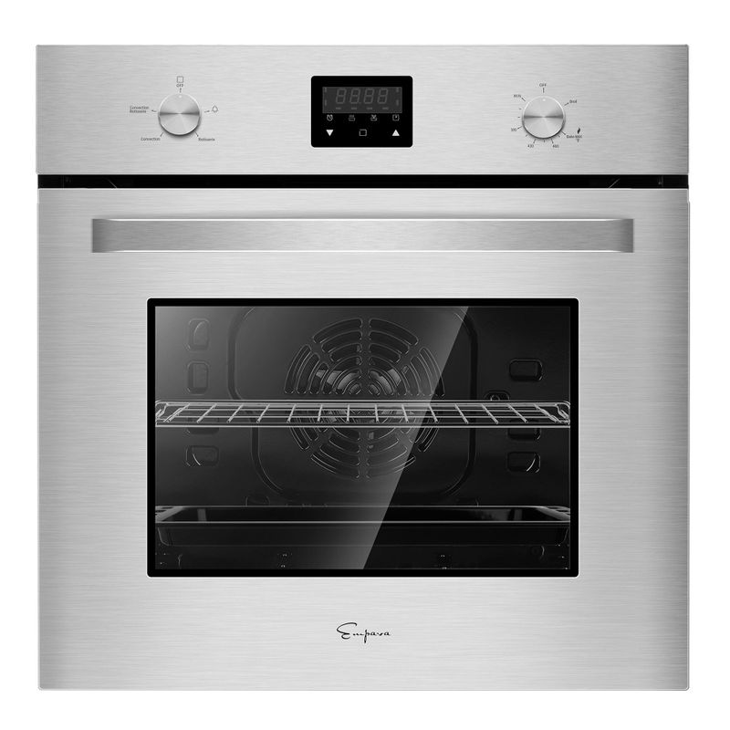 24-inch 2.3-cu. ft Single Propane Gas Wall Oven with Digital Timer - Stainless Steel