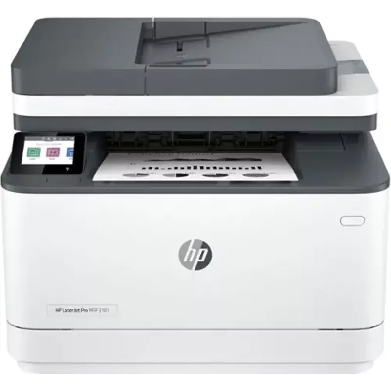 HP - LaserJet Pro MFP 3101fdw Wireless Black-and-White All-in-One Laser Printer