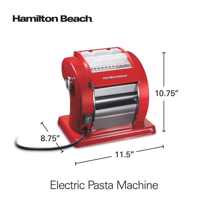 Electric Pasta Machine - Red