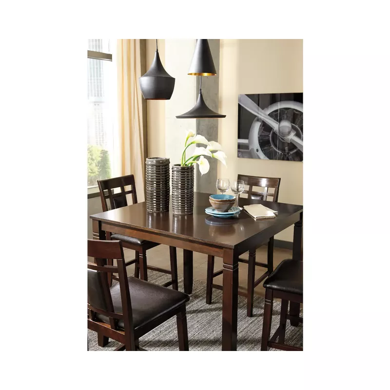 Bennox Dining Room Counter Table Set (5/CN)