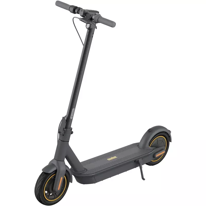 Segway - G30Max Electric Kick Scooter Foldable Electric Scooter w/40.4 Max Operating Range & 18.6 mph Max Speed - Black