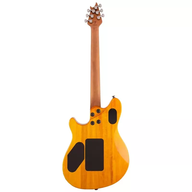 EVH Wolfgang WG Standard Electric Guitar. QM Baked Maple FB, Transparent Amber