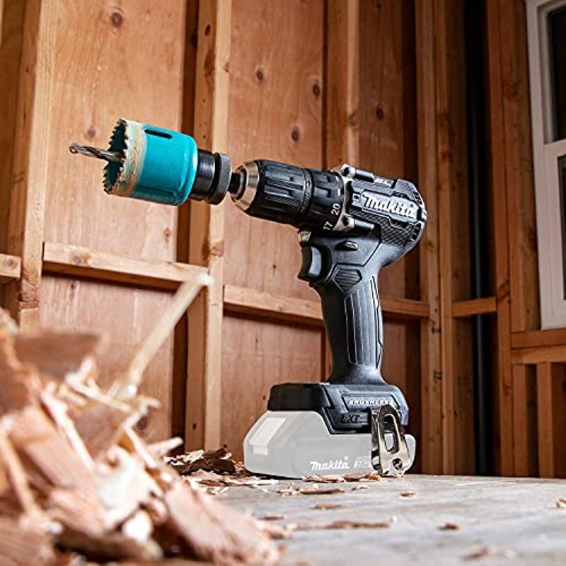Makita XFD15ZB 18V LXT Lithium-Ion Sub-Compact Brushless Cordless 1/2" Driver-Drill, Tool Only, Black