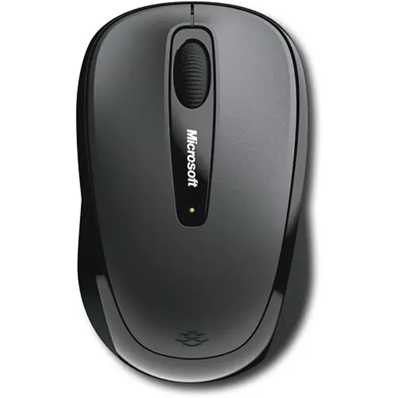 Microsoft - Wireless Mobile 3500 Ambidextrous Mouse - Loch Ness Gray