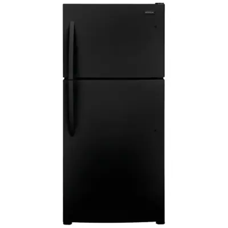 Frigidaire Ada 20 Cu. Ft. Top Freezer Refrigerator In Black