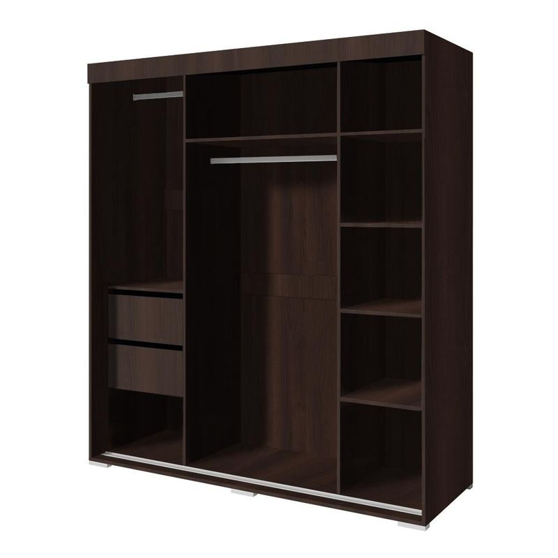 Copper Grove Parasol 71-inch Modern Glossy Armoire - Wenge