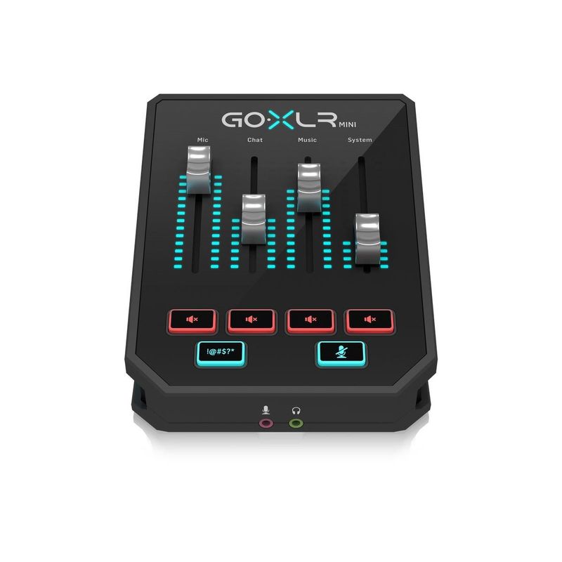 TC Helicon GO XLR Mini Online Broadcast Mixer with USB Audio Interface