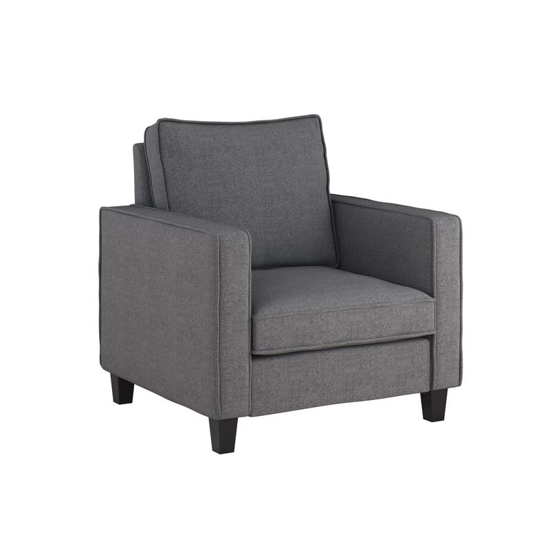 CorLiving Georgia Fabric Accent Chair - Taupe
