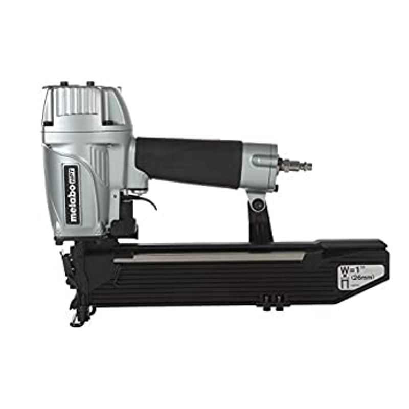 Metabo HPT Pneumatic Stapler, 1-Inch Wide Crown, 16 Gauge, 1-Inch up to 2-Inch Staple Length, High Capacity Magazine, 5-Year Warranty...