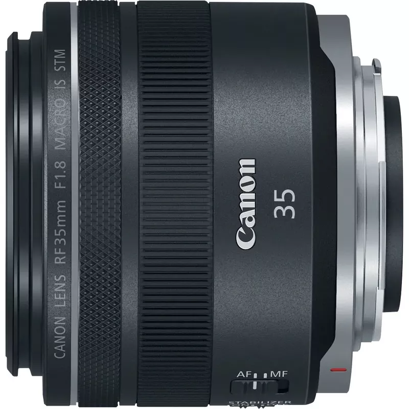 Canon - RF35mm F1.8 Macro IS STM Macro Lens for EOS R-Series Cameras - Black