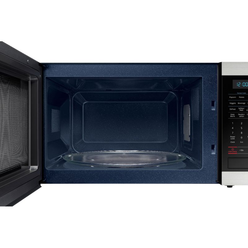 Alt View Zoom 12. Samsung - 1.9 Cu. Ft. Countertop Microwave with Sensor Cook - Stainless steel