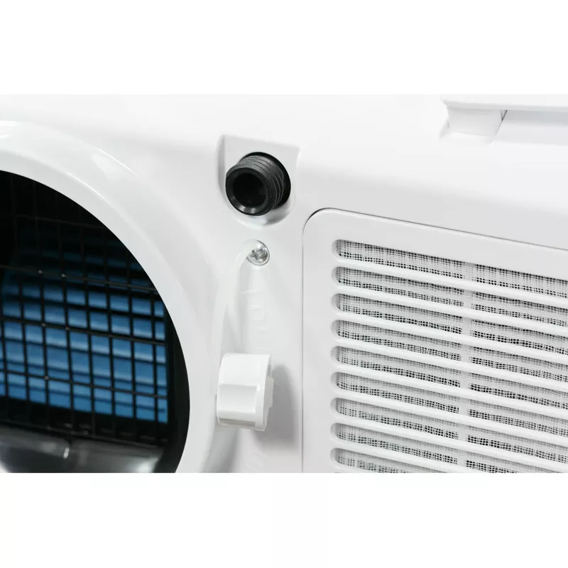 GE - 350 Sq. Ft. 10,000 BTU Portable Air Conditioner with Remote - White