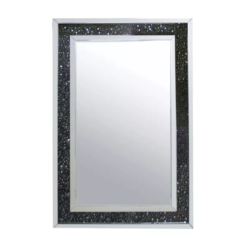 ACME Nysa Accent Mirror, Faux Crystals