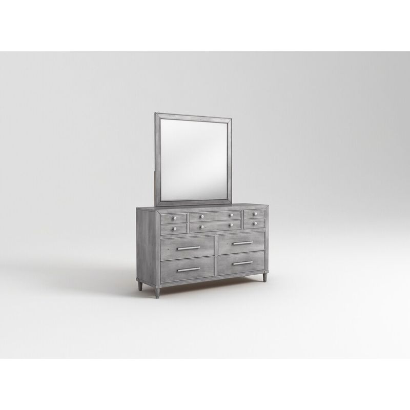 Furniture of America Laum 4-piece Grey Bedroom Set - Queen