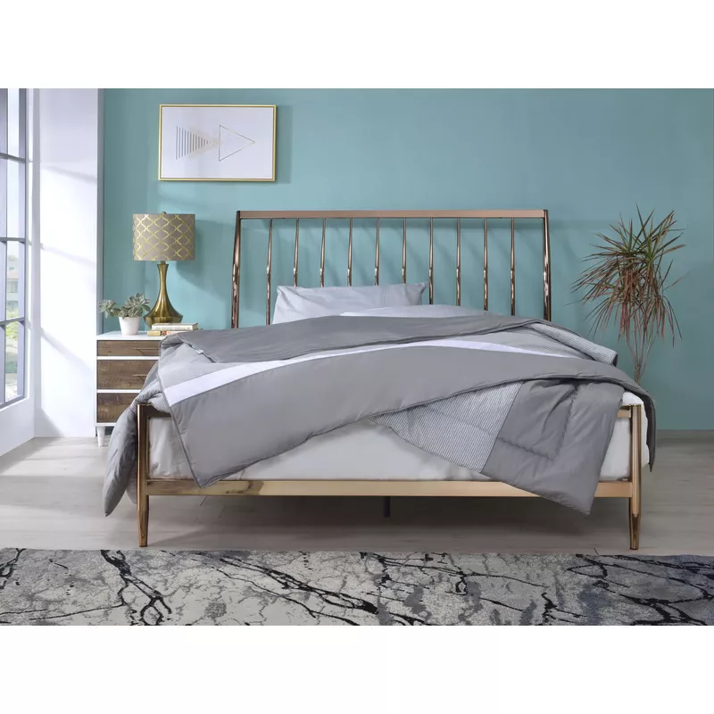 ACME Marianne Queen Bed, Copper