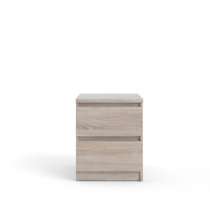 Porch & Den McKellingon Contemporary 2-drawer Nightstand - Truffle
