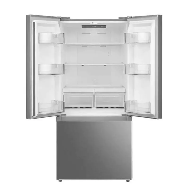 Midea 18.4 Cu. Ft. Stainless Steel Counter-Depth French Door Bottom Freezer Refrigerator