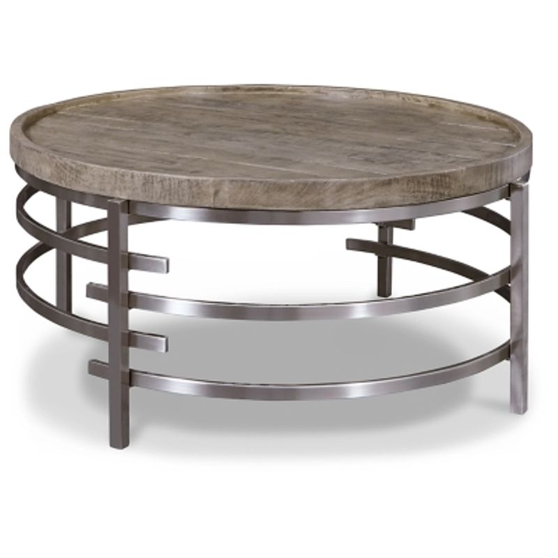 Gray Zinelli Round Cocktail Table