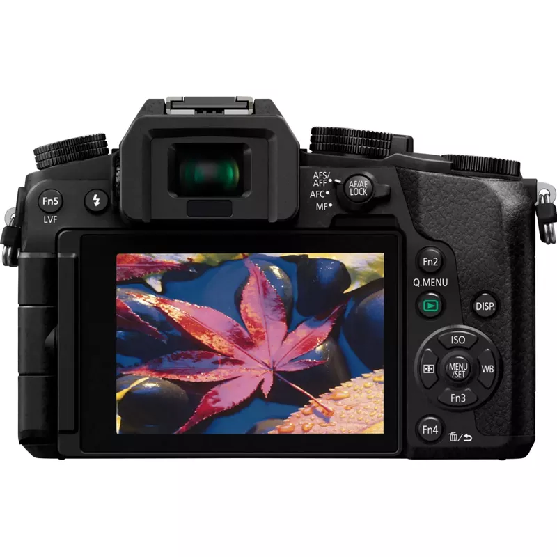 Panasonic - LUMIX G7 Mirrorless 4K Photo Digital Camera Body with 14-42mm f3.5-5.6 II Lens - DMC-G7KK - Black