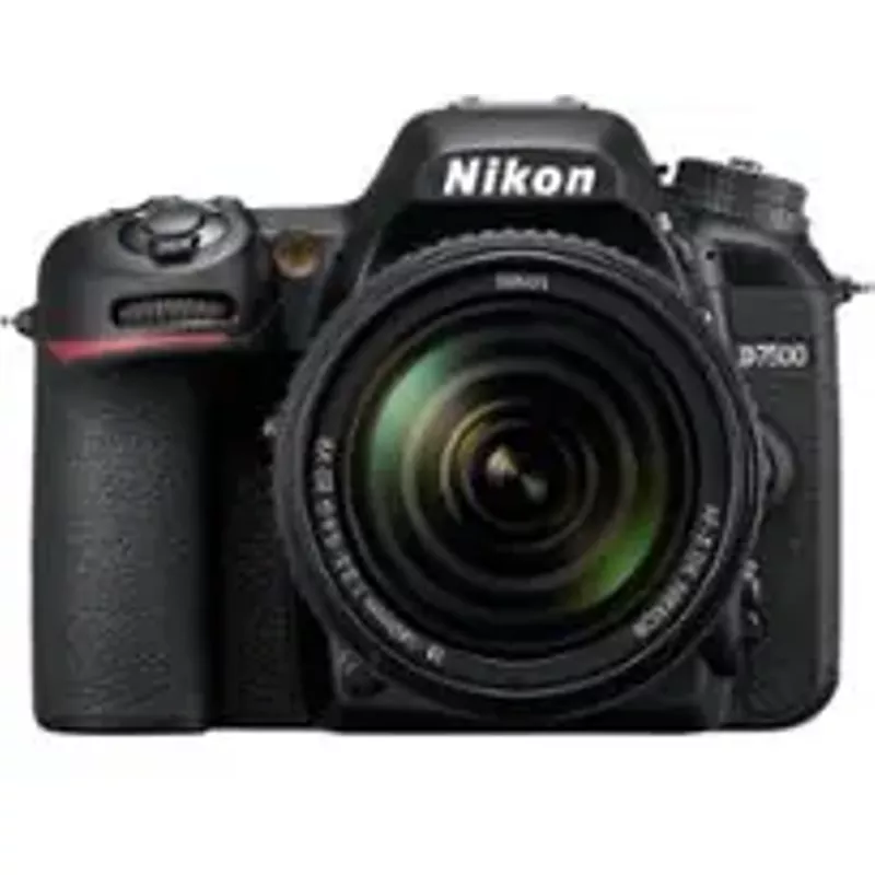 Nikon D7500 Black Digital Slr Camera 18-140mm Vr Lens Kit