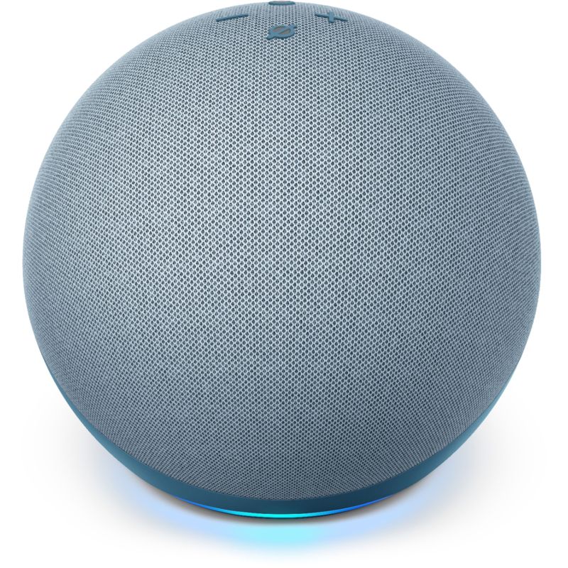 Amazon - Echo Dot (4th Gen) Smart speaker Alexa - Twilight Blue