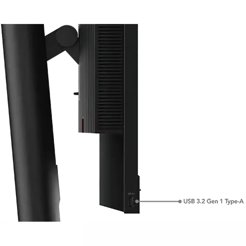 Lenovo - ThinkCenter 23.8" IPS LED 60hz Monitor (HDMI) - Black