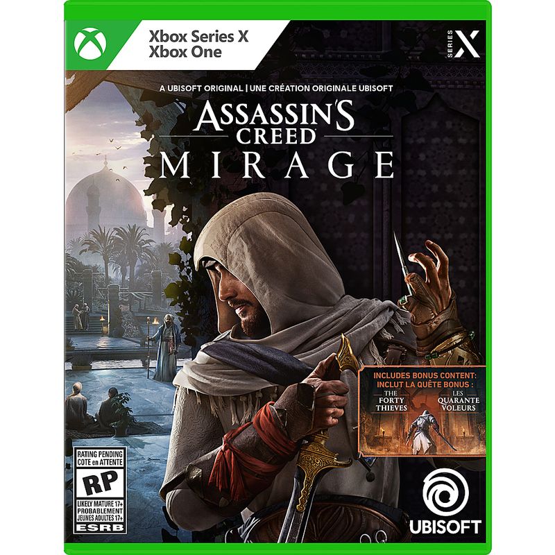 Front Zoom. Assassin's Creed Mirage Standard Edition - Xbox One, Xbox Series X