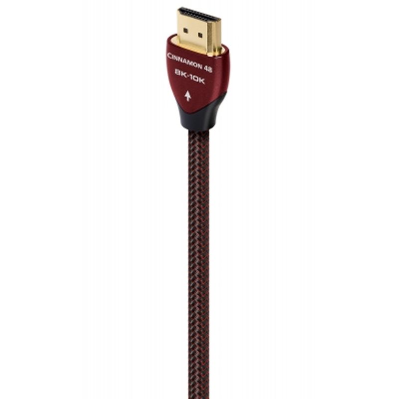 AudioQuest 0.75 Meter (2.5 Feet) Cinnamon 48 HDMI Cable