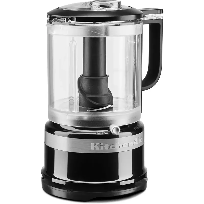 KitchenAid 5-Cup Food Chopper with Multi-Purpose Blade and Whisk Accessory, Onyx Black