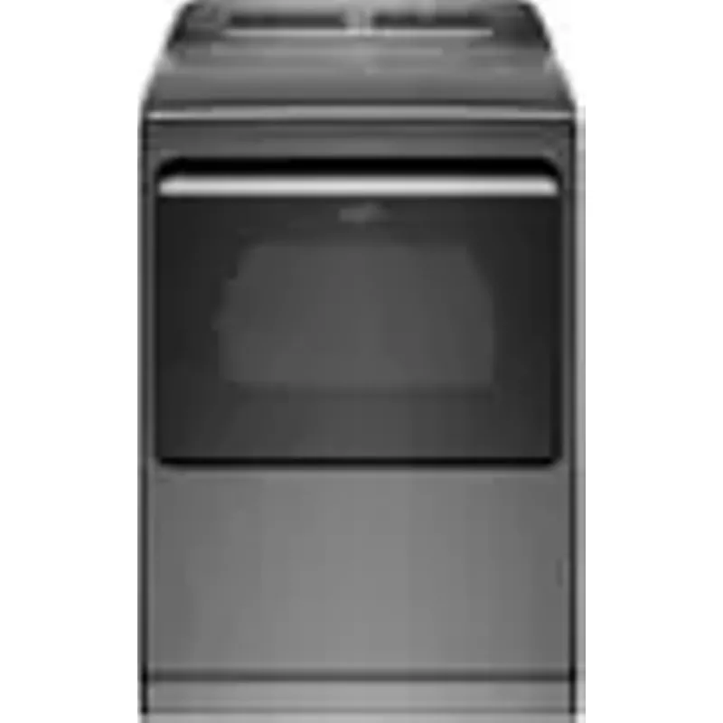 Whirlpool - 7.4 Cu. Ft. Smart Electric Dryer with Steam and Advanced Moisture Sensing - Chrome Shadow