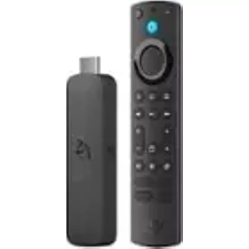 Amazon - Fire TV Stick 4K Max streaming device, supports Wi-Fi 6E, Ambient Experience, free & live TV without cable or satellite - Black