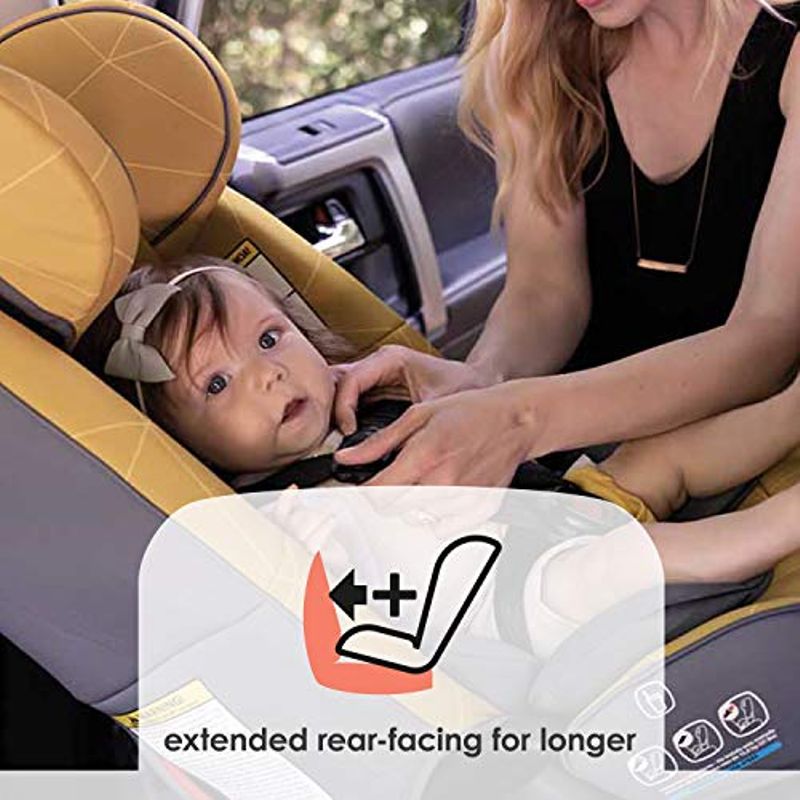Diono Radian 3RXT All-in-One Convertible Car Seat, for Children from Birth to 120 pounds, Black