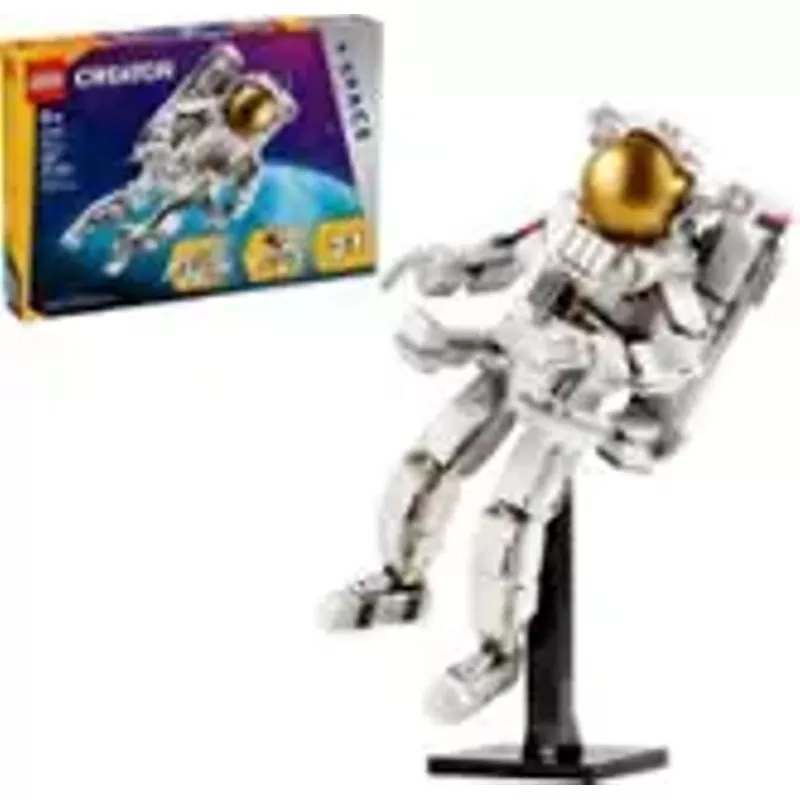 LEGO - Creator 3 in 1 Space Astronaut Toy Set, Science Toy for Kids 31152