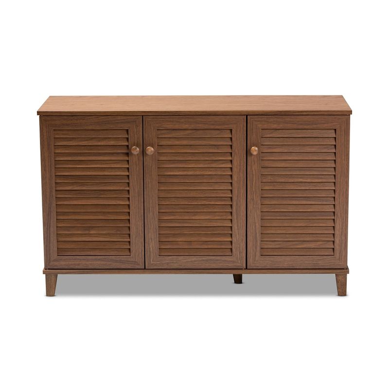 Copper Grove Zdolbuniv Wood 8-shelf Shoe Storage Cabinet - Dark Gray - Dark Wood - N/A