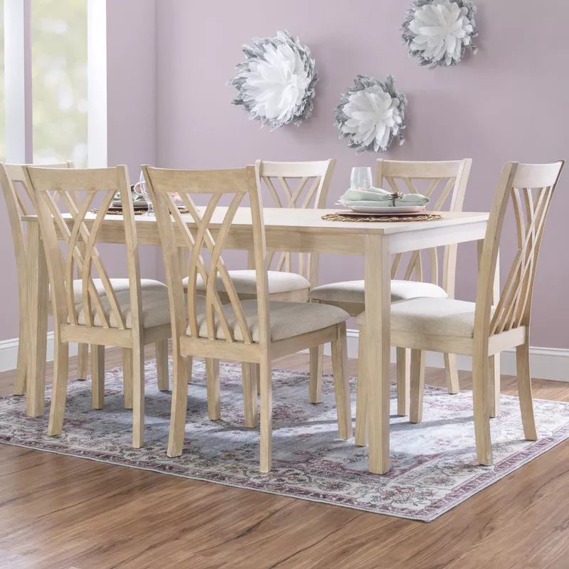 Sherrod 7Pc Dining Set Natural