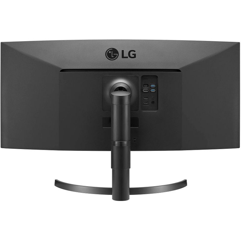 Alt View Zoom 1. LG - 35" LED Curved UltraWide QHD AMD Freesync Monitor with HDR (HDMI, DisplayPort, USB) - Black