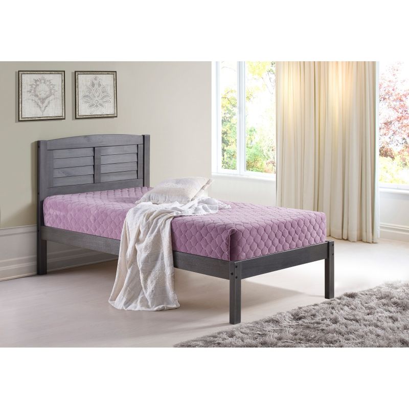 Twin Bed with Case Goods - Twin - Bed, 2 Drawer Chest, Bookcase