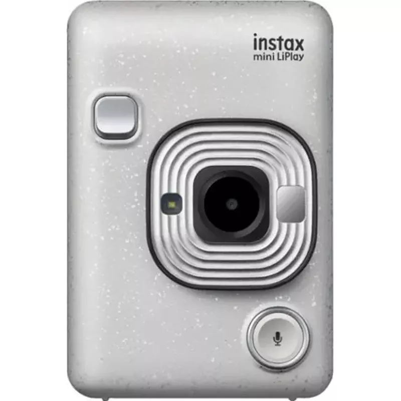 Fujifilm - instax mini LiPlay Instant Film Camera - Stone White