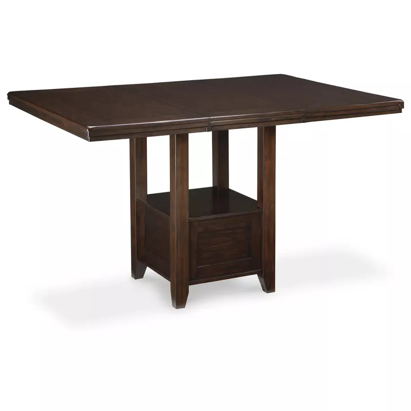 Haddigan Rectangular Dining Room Counter Extension Table