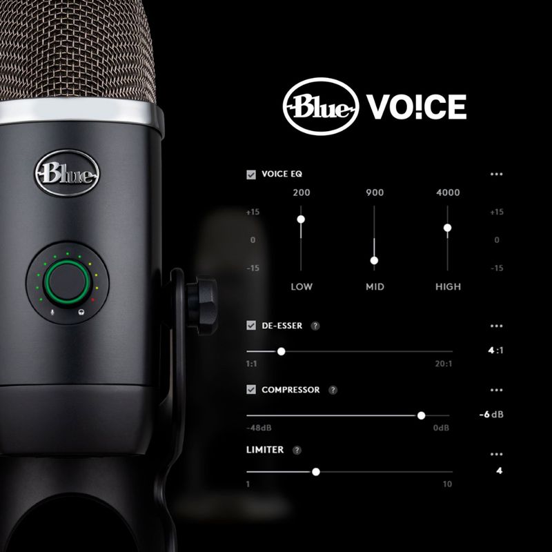 Alt View Zoom 16. Blue Microphones - Yeti X Professional Wired Multi-Pattern Condenser USB Microphone