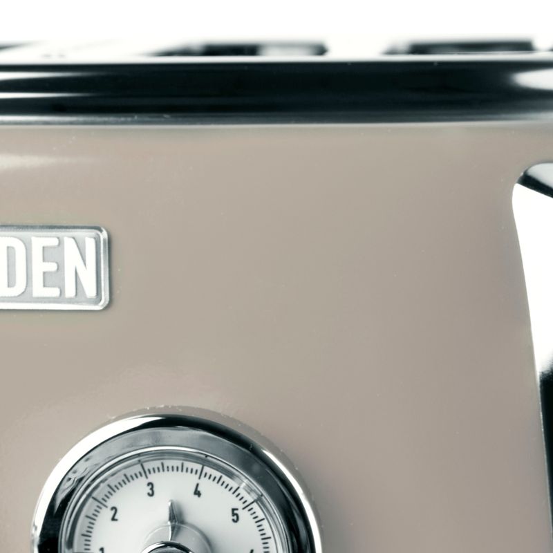 Haden Dorset Stainless Steel 4-Slice Toaster - Rectory Red