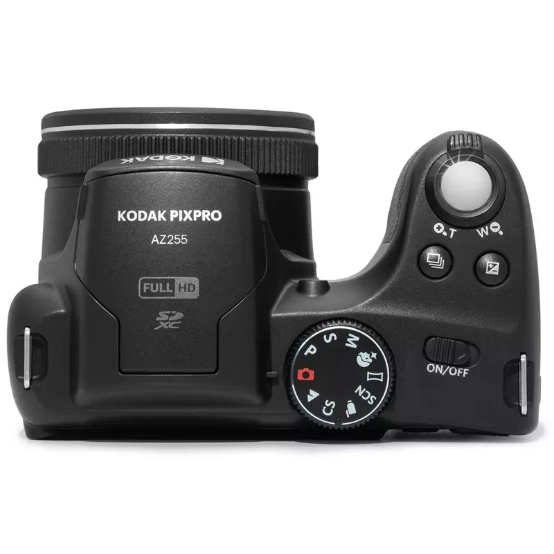 KODAK PIXPRO Astro Zoom AZ255 16MP Full HD Digital Camera, Black, Bundle with Shoulder Bag and 32GB Memory Card