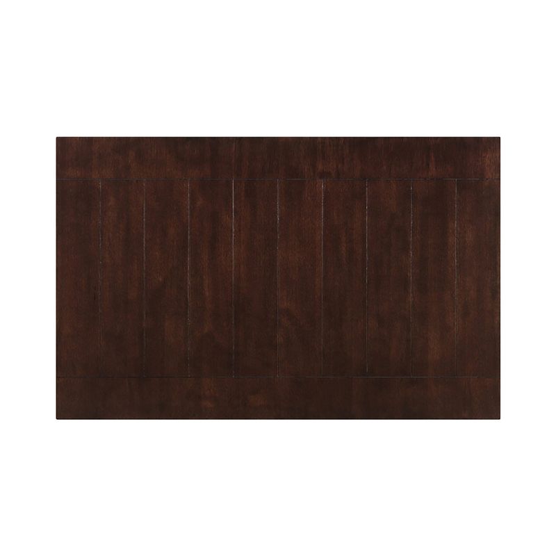 Rectangular Wood Dining Table in Cappuccino - Cappuccino