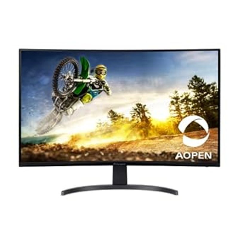 AOPEN 32HC5QR Sbiipx 31.5 Full HD (1920 x 1080) 1500R Curved Gaming Monitor | AMD FreeSync Premium Technology | 165Hz Refresh Rate | 1ms...