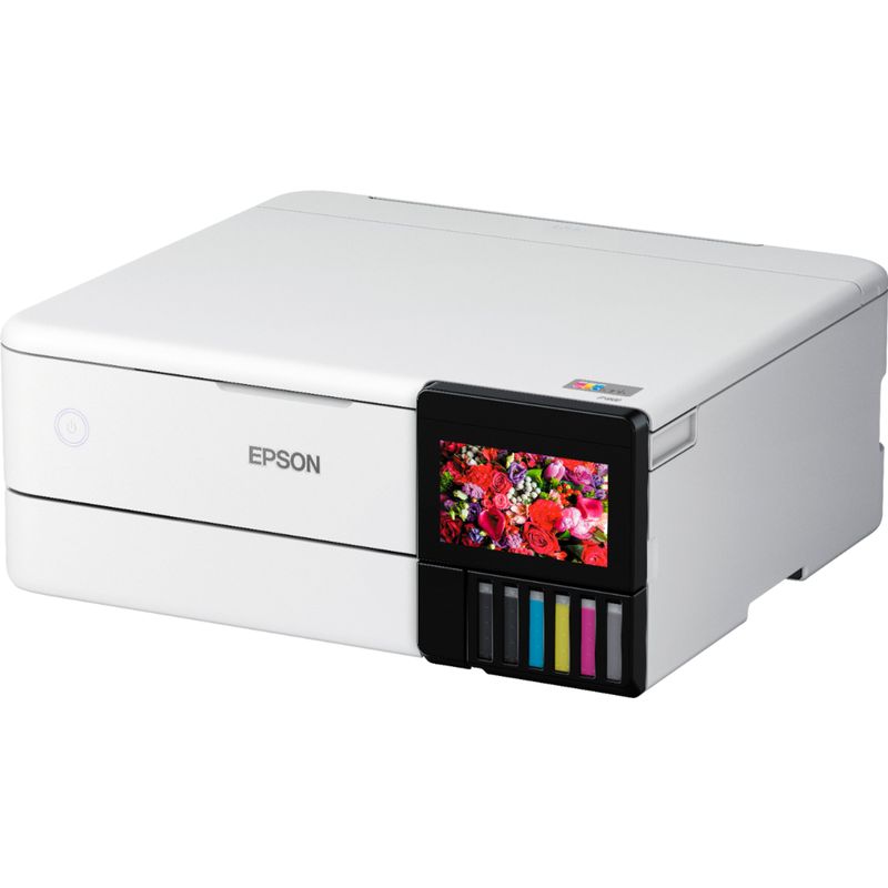 Alt View Zoom 16. Epson - EcoTank® Photo ET-8500 Wireless Color All-in-One Supertank Printer