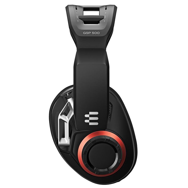 EPOS GSP 500 Open Acoustic Wired Gaming Headset, Black/Red