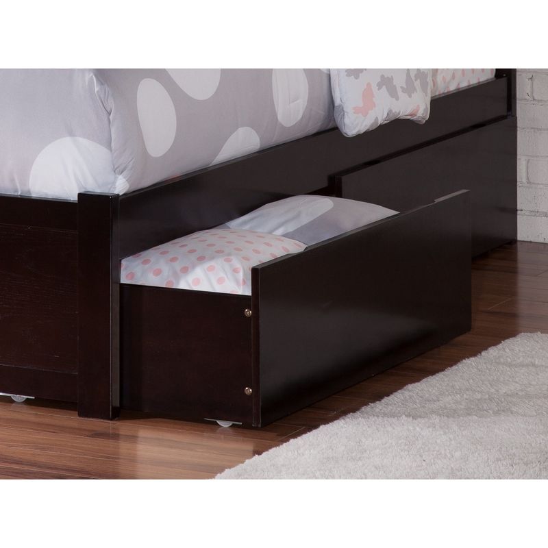 Urban Bed Drawers Twin-Full Espresso - Brown